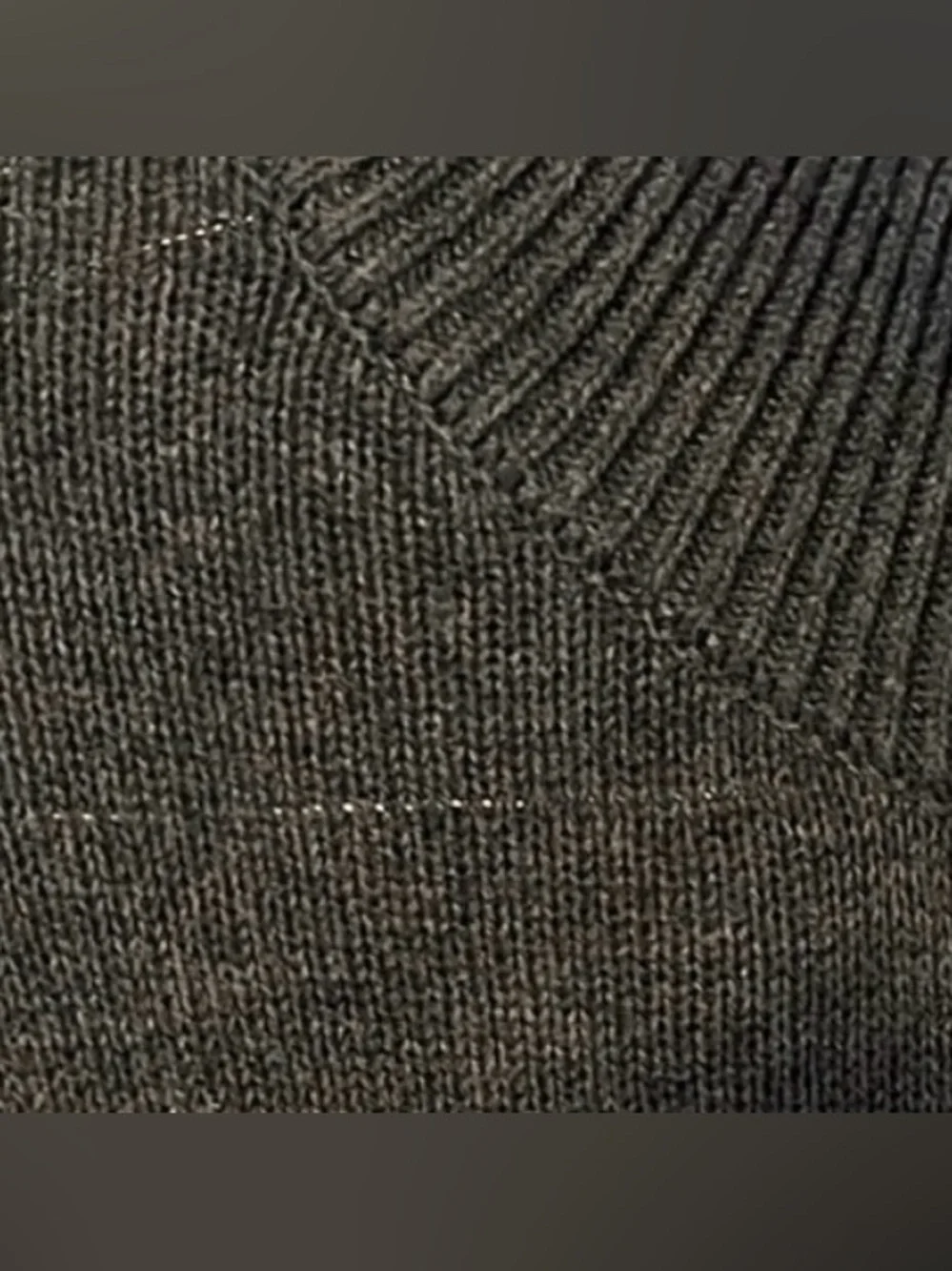 Aspen Mens Grey Snowflake 1/4 Zipper Sweater Size Large NWT